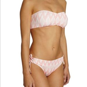 NWOT Eberjey Carmelita Ikat Bikini Set (S)